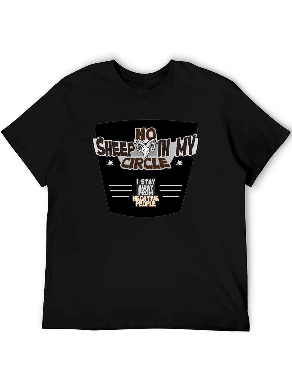 No Sheep In My Circle Graphic Tee