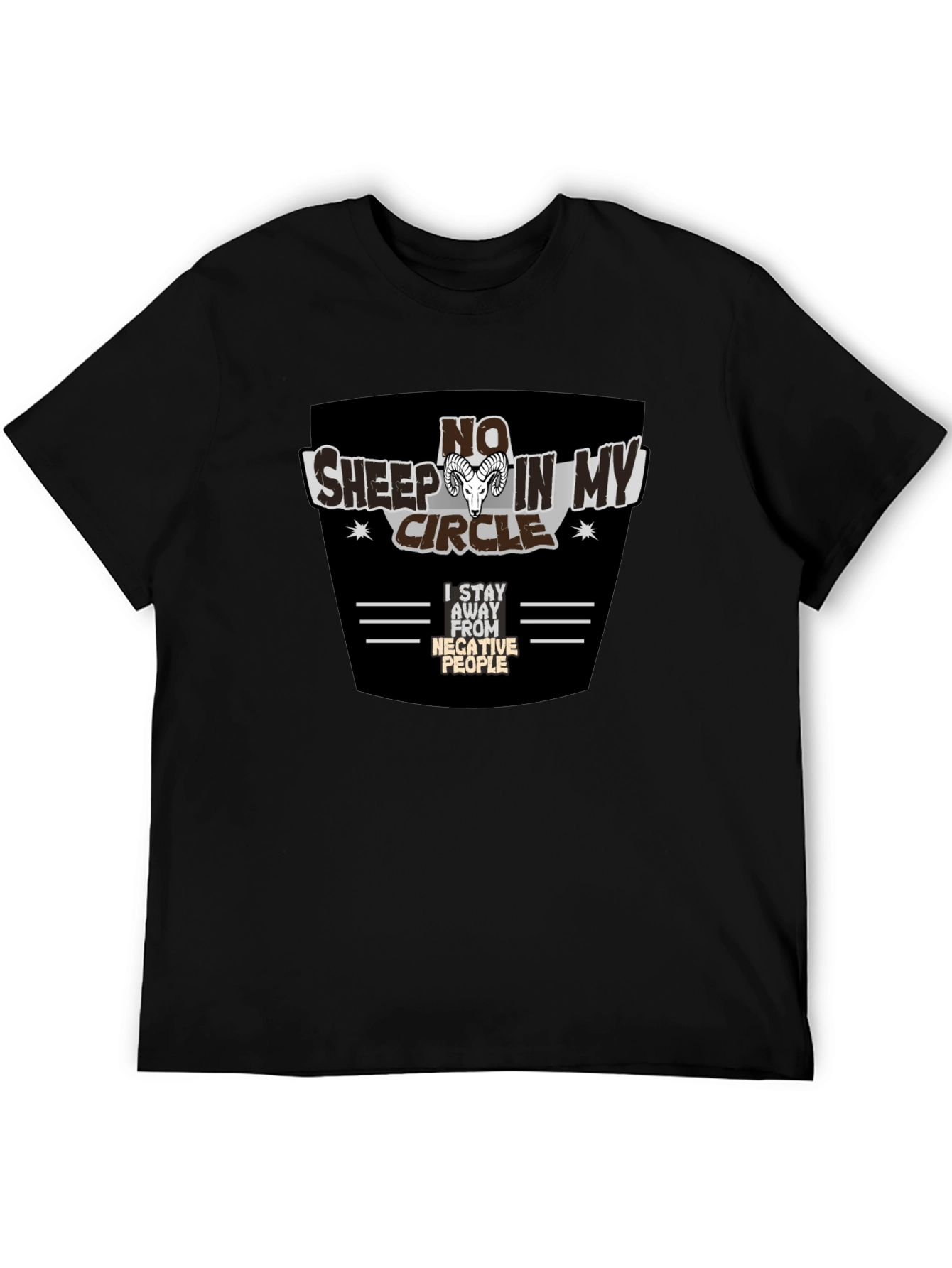 No Sheep In My Circle Graphic Tee