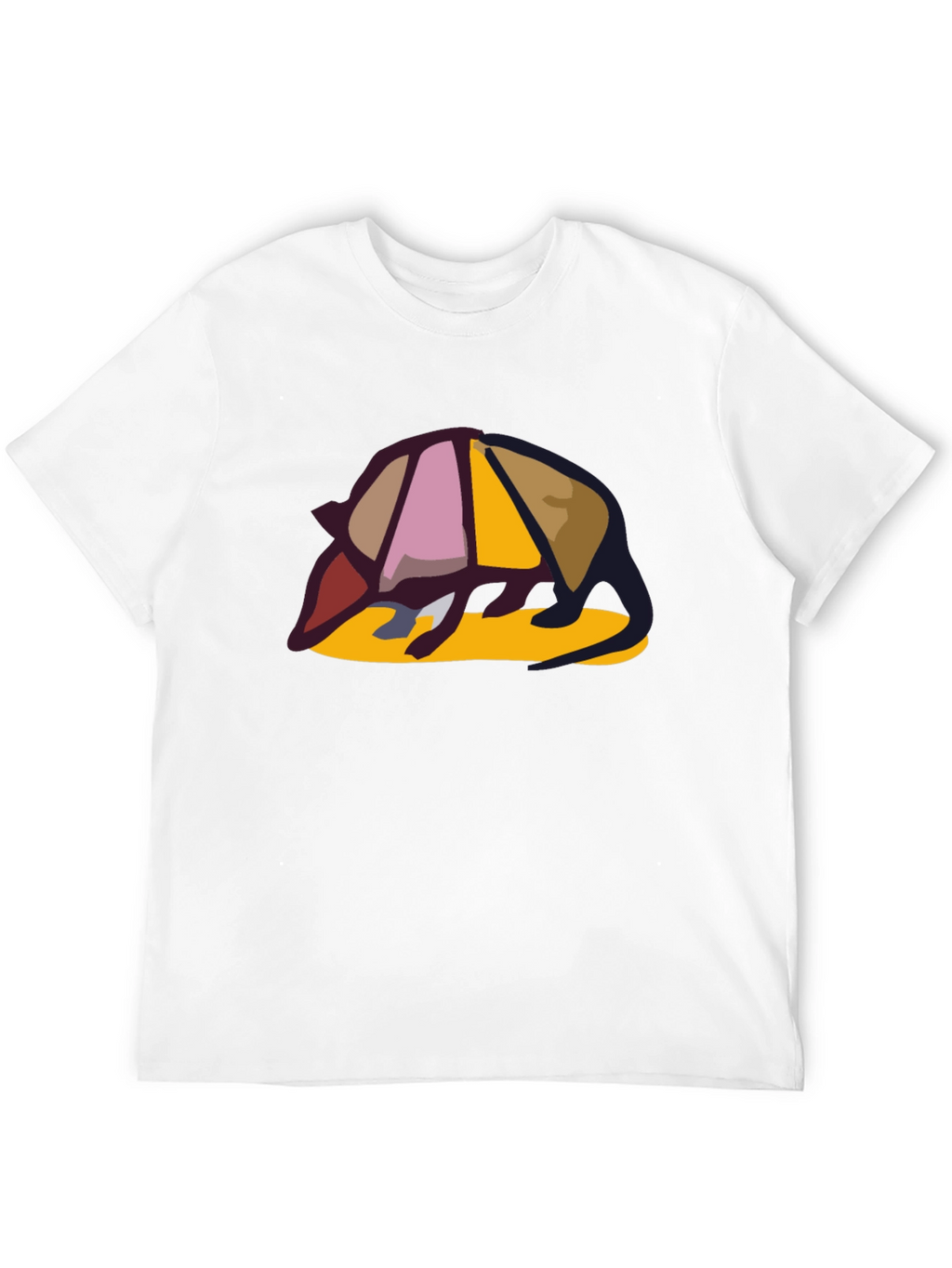 Armadillo Graphic Tee - Unique Design Casual Style