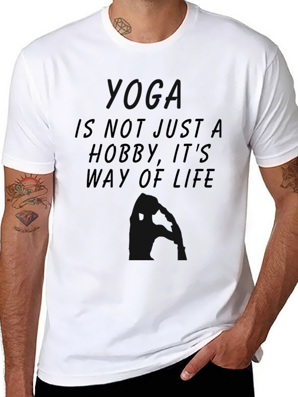 Hobby Is Life Mens Black T-Shirt