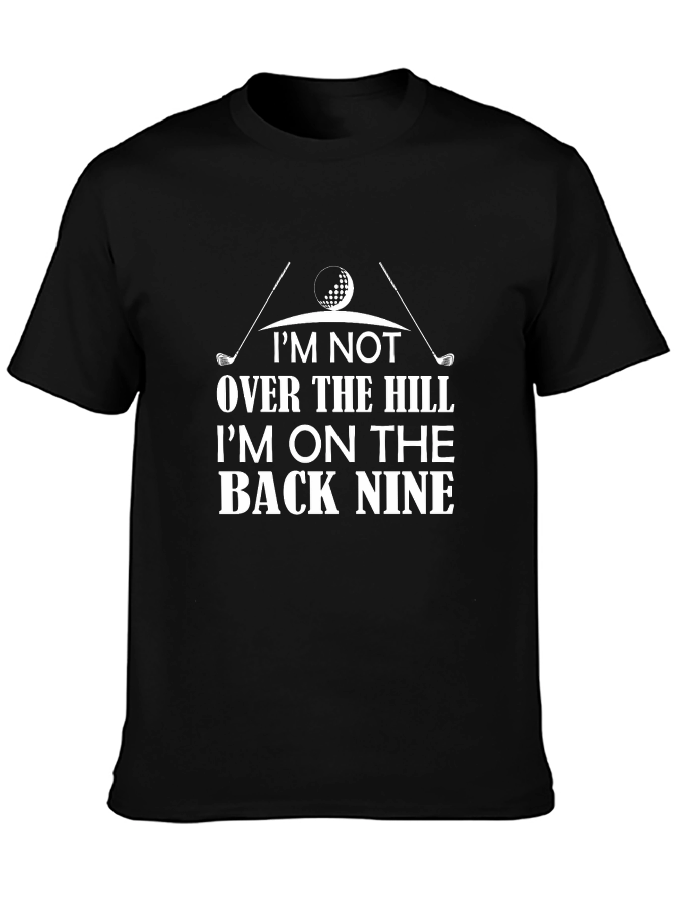 Funny Golf T-Shirt - Im On The Back Nine