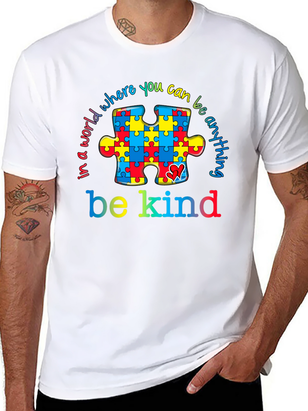 Be Kind Autism Awareness T-Shirt