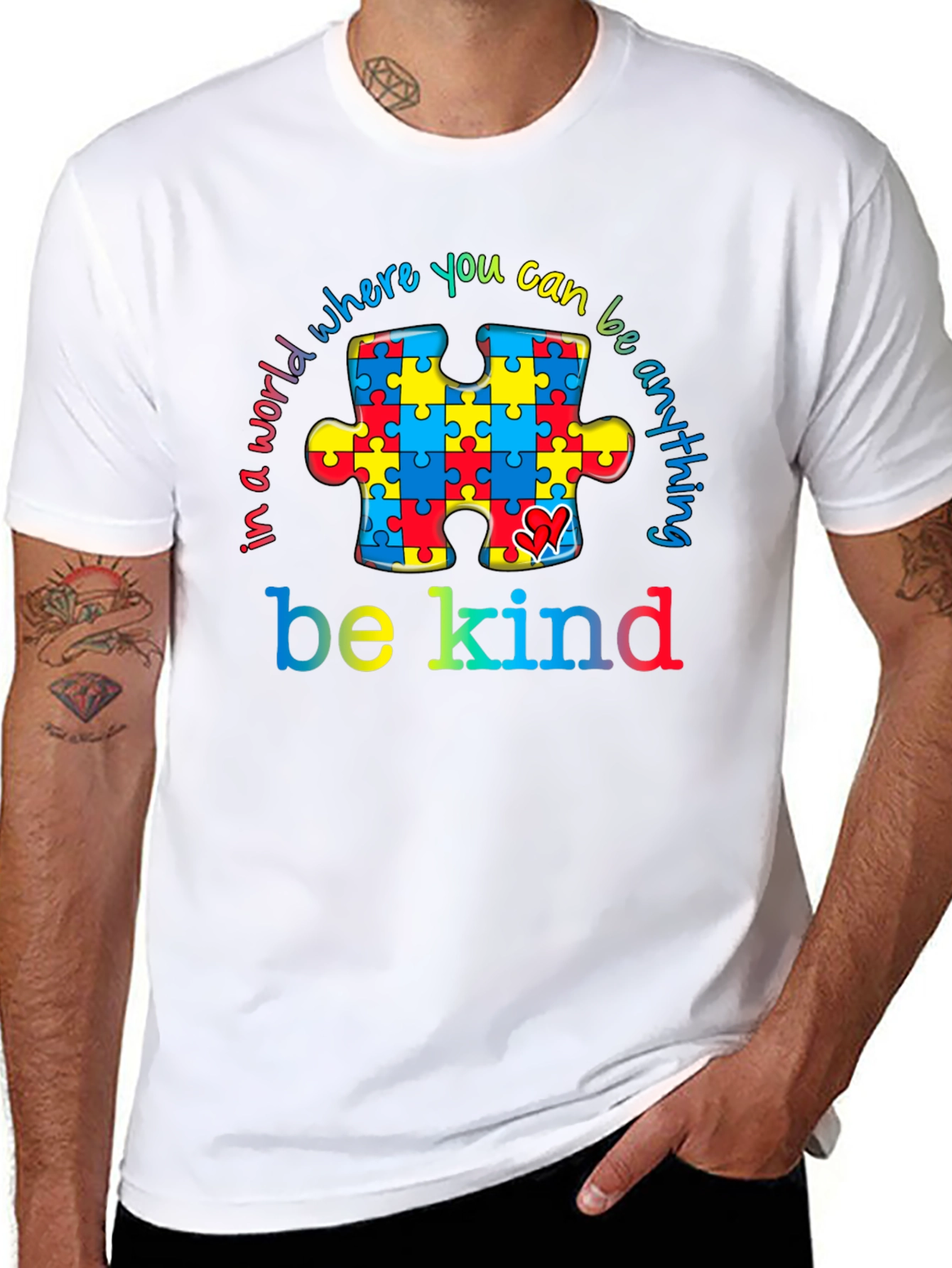 Be Kind Autism Awareness T-Shirt