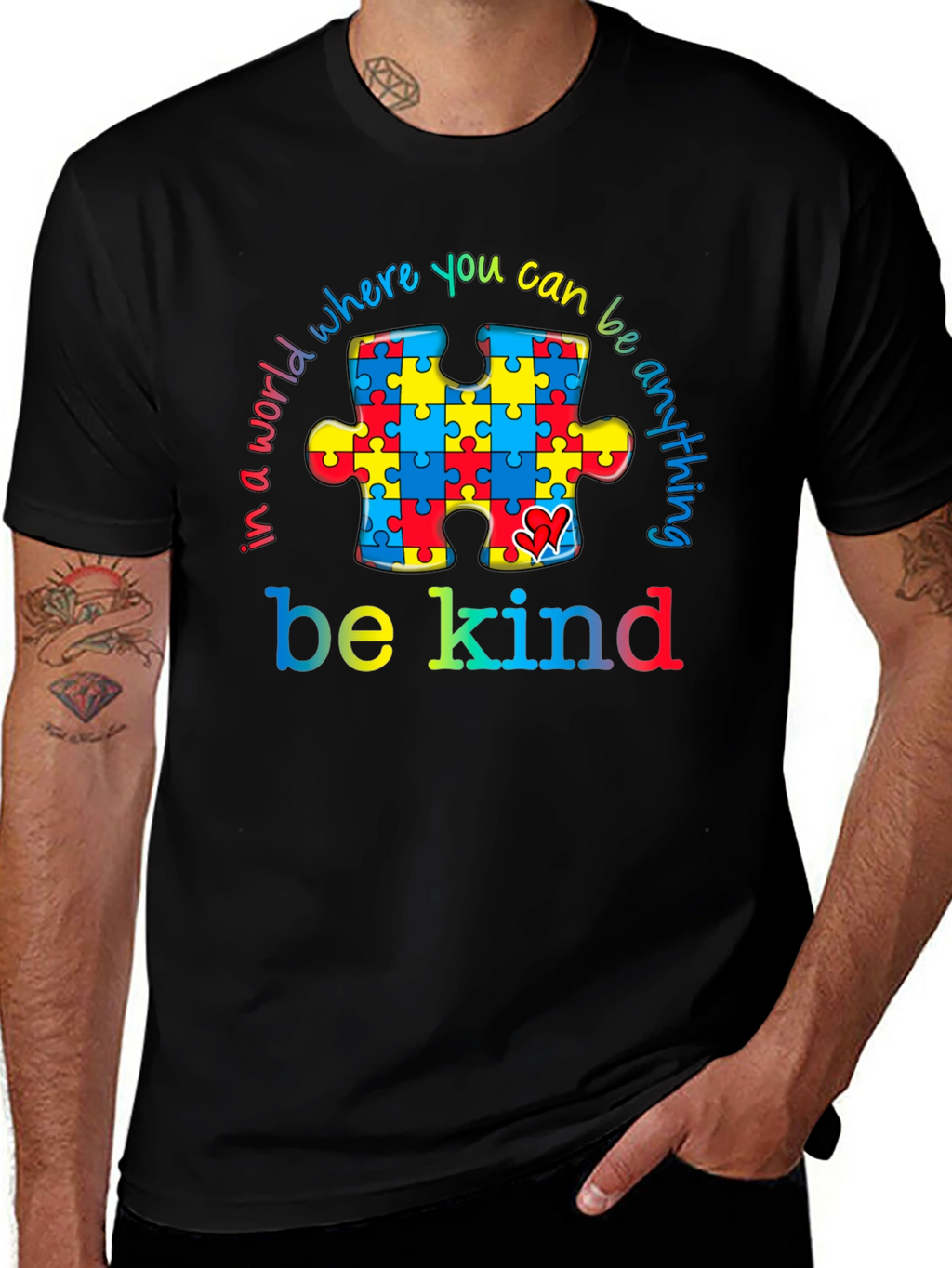 Be Kind Autism Awareness T-Shirt