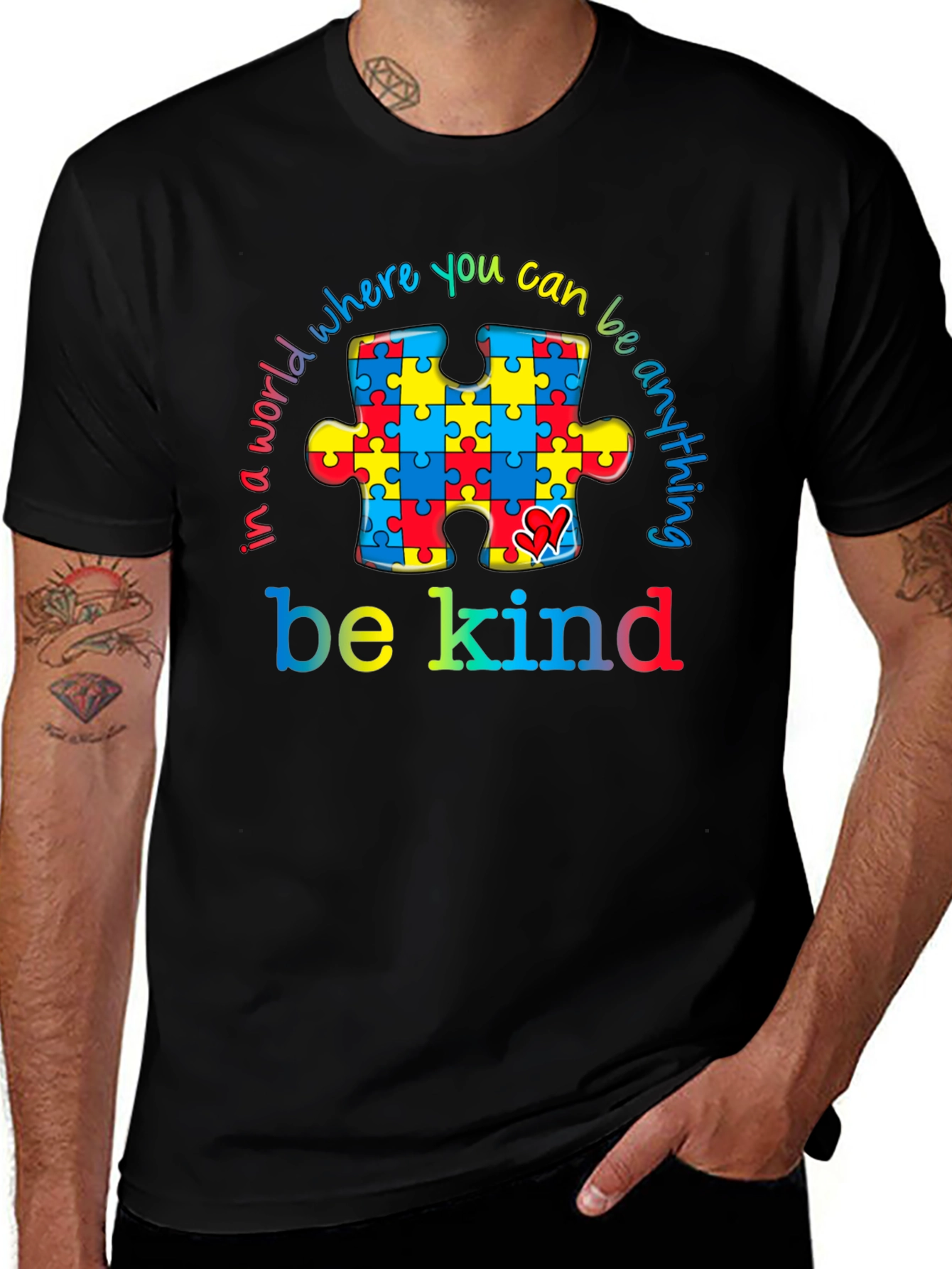 Be Kind Autism Awareness T-Shirt