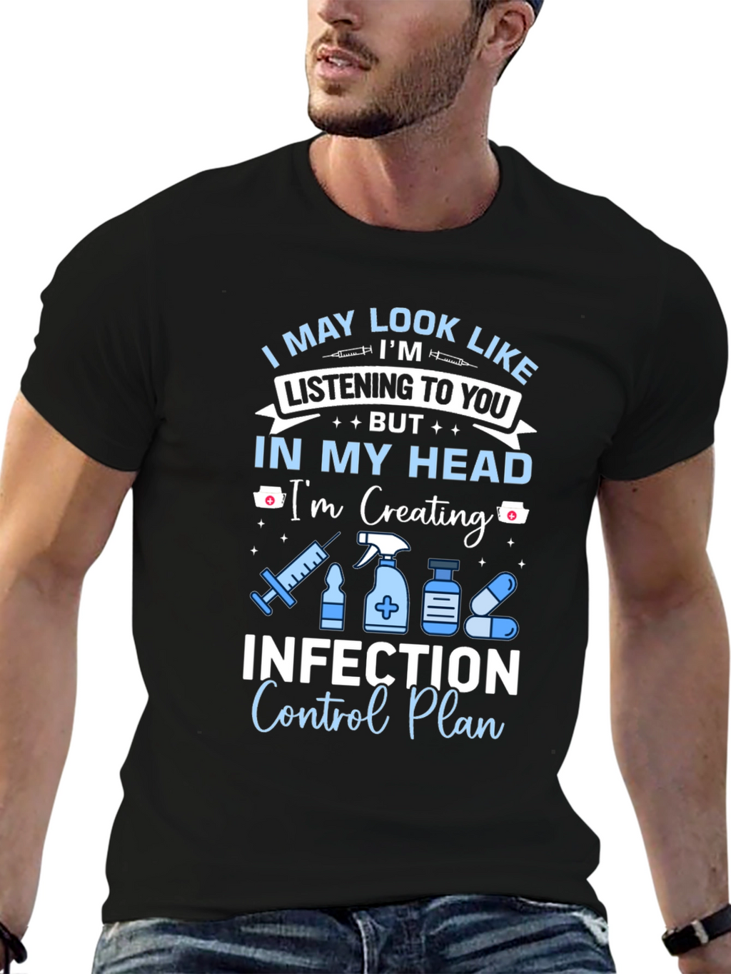 Infection Control Nurse T-Shirt