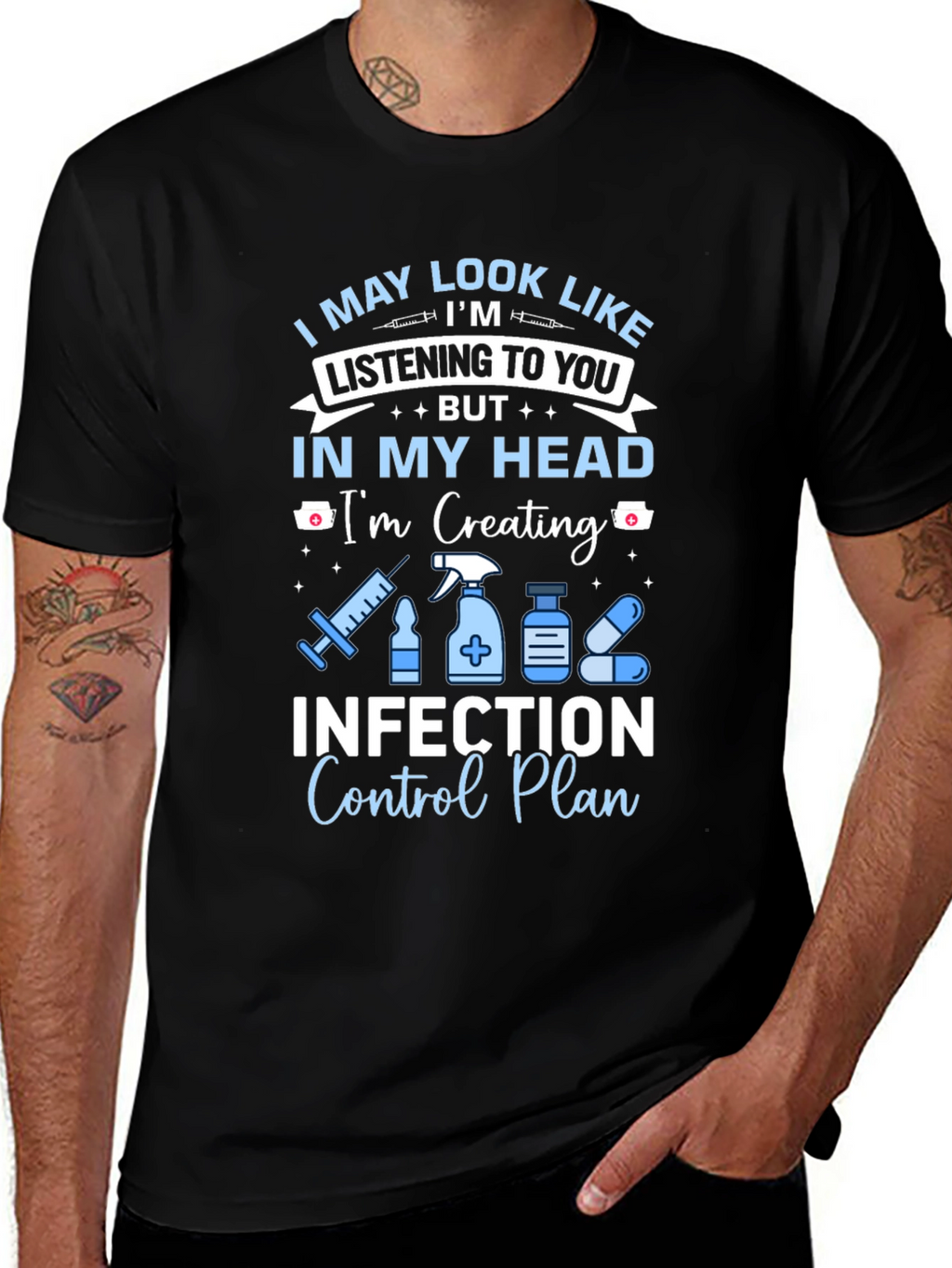 Infection Control Nurse T-Shirt