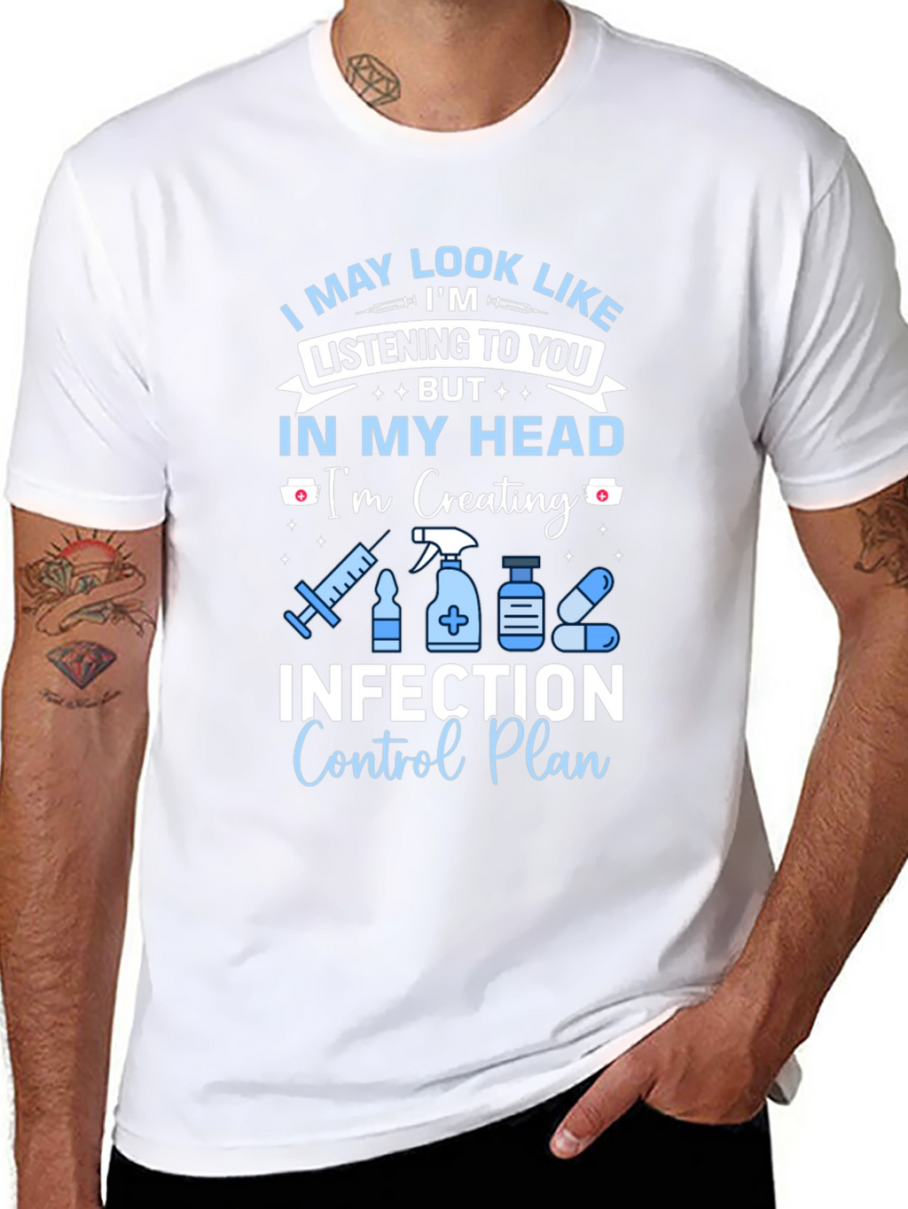 Infection Control Nurse T-Shirt