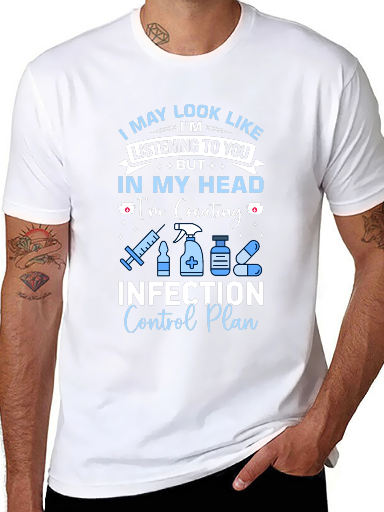 Infection Control Nurse T-Shirt