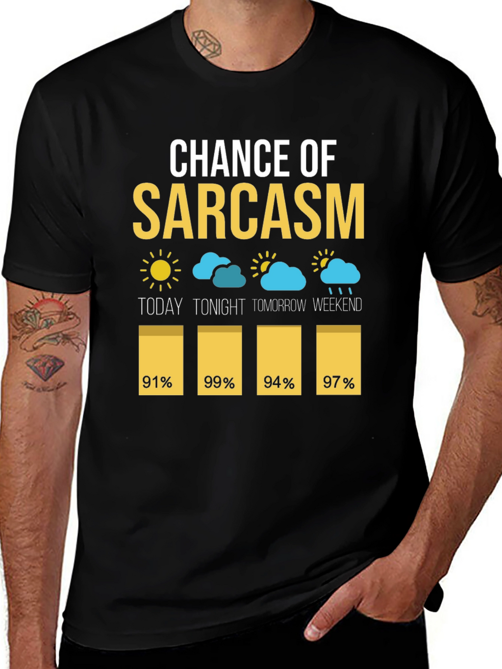 Chance of Sarcasm T-Shirt