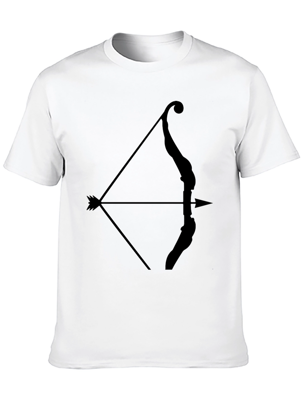 Archer Bow Graphic Tee - Mens Black T-Shirt