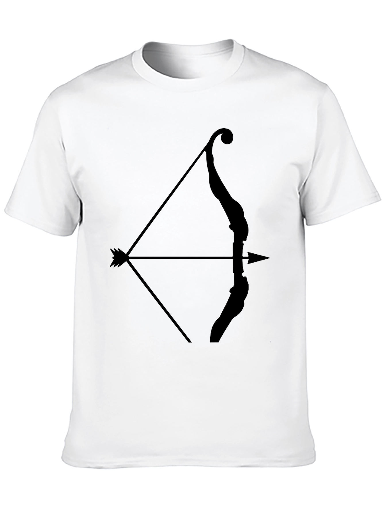Archer Bow Graphic Tee - Mens Black T-Shirt