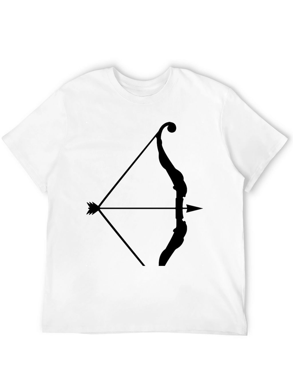 Archer Bow Graphic Tee - Mens Black T-Shirt