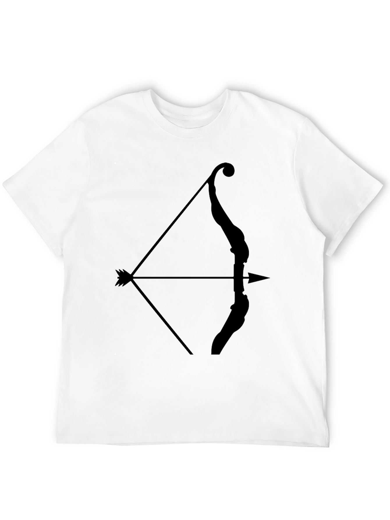 Archer Bow Graphic Tee - Mens Black T-Shirt