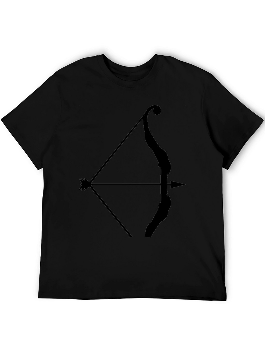 Archer Bow Graphic Tee - Mens Black T-Shirt