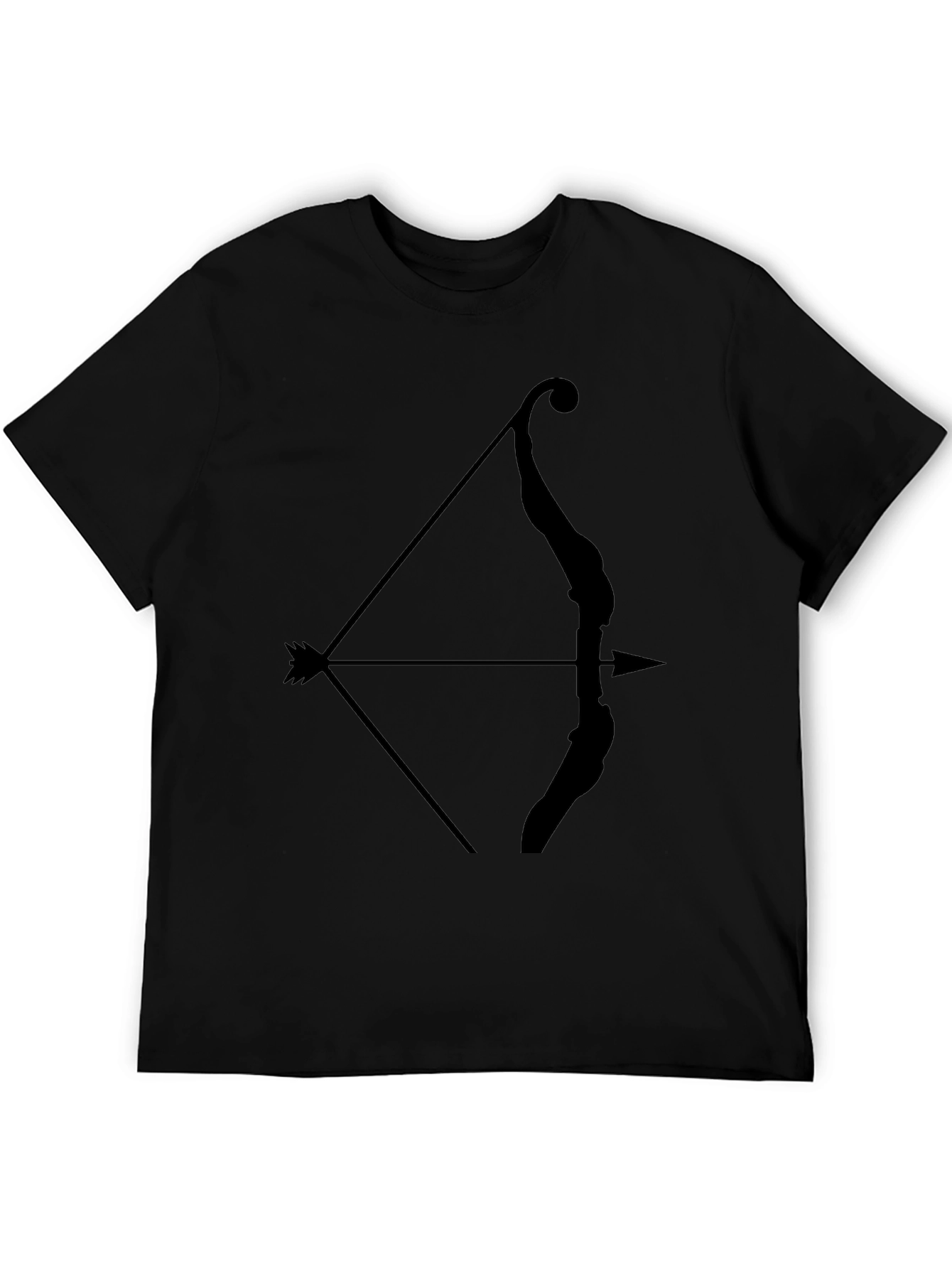 Archer Bow Graphic Tee - Mens Black T-Shirt