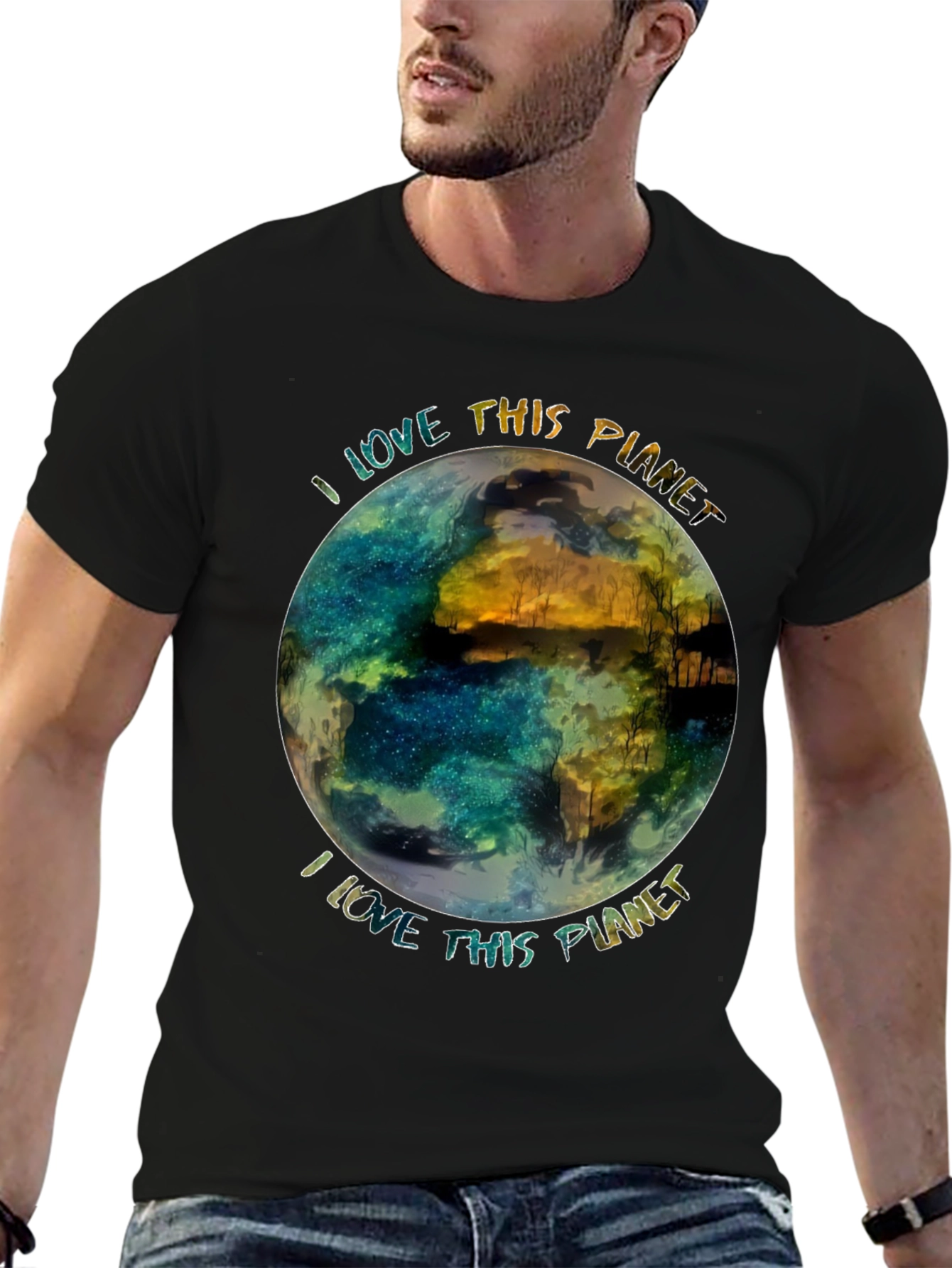 I Love This Planet Graphic T-Shirt
