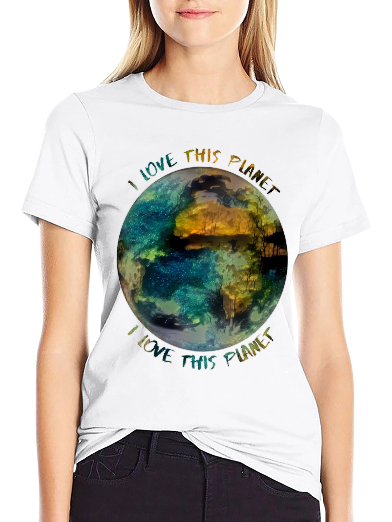 I Love This Planet Graphic T-Shirt