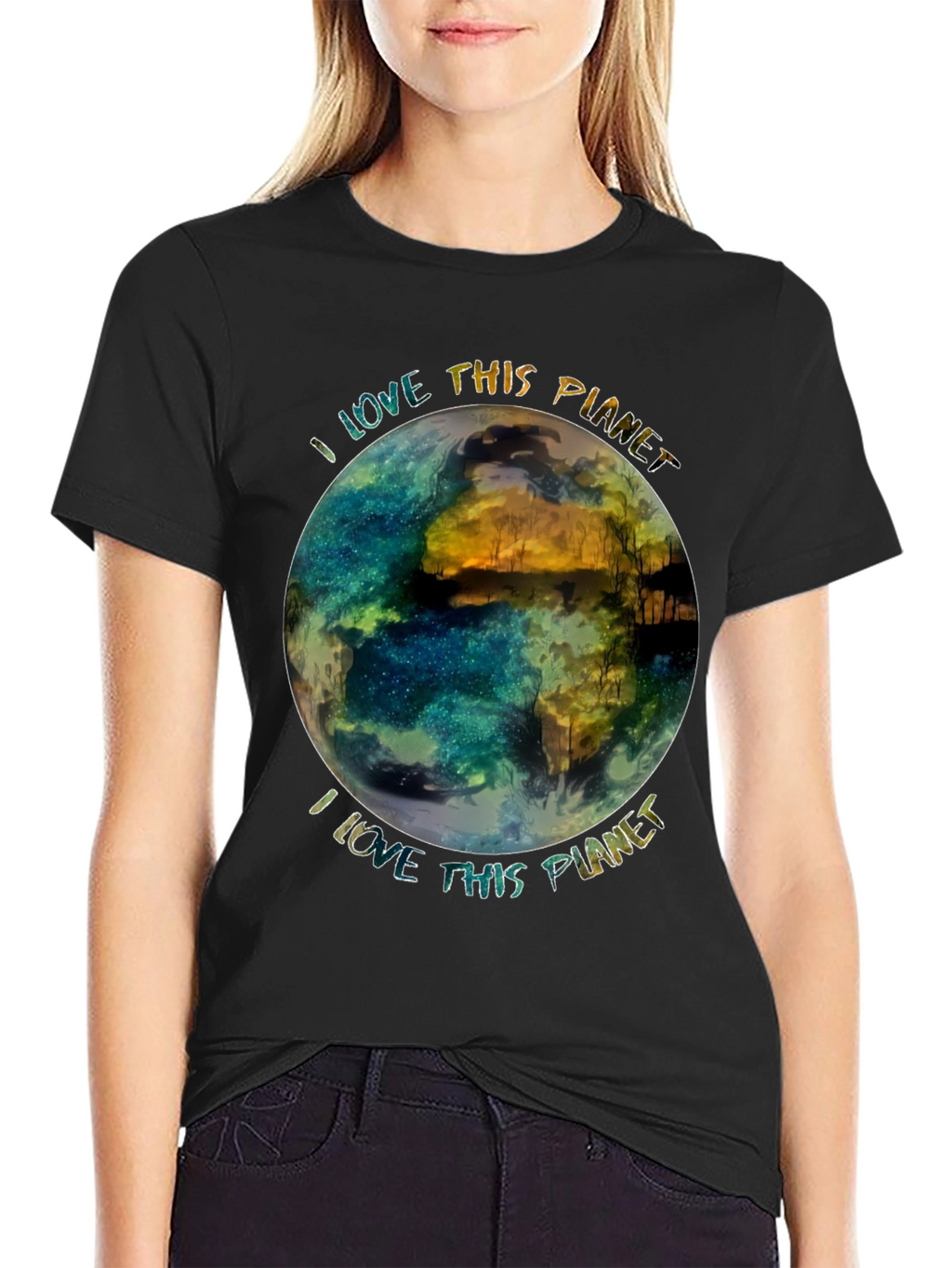 I Love This Planet Graphic T-Shirt