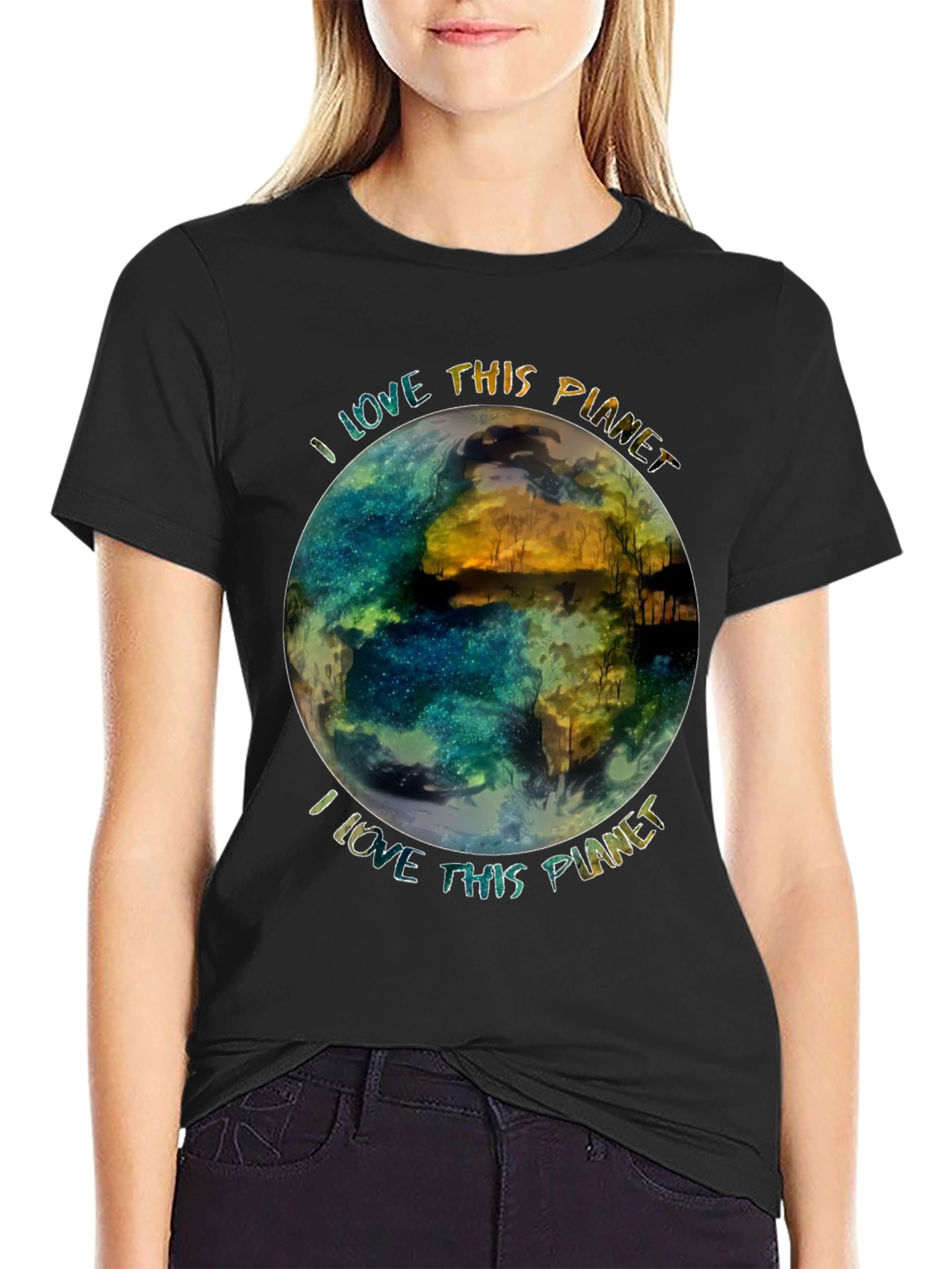 I Love This Planet Graphic T-Shirt