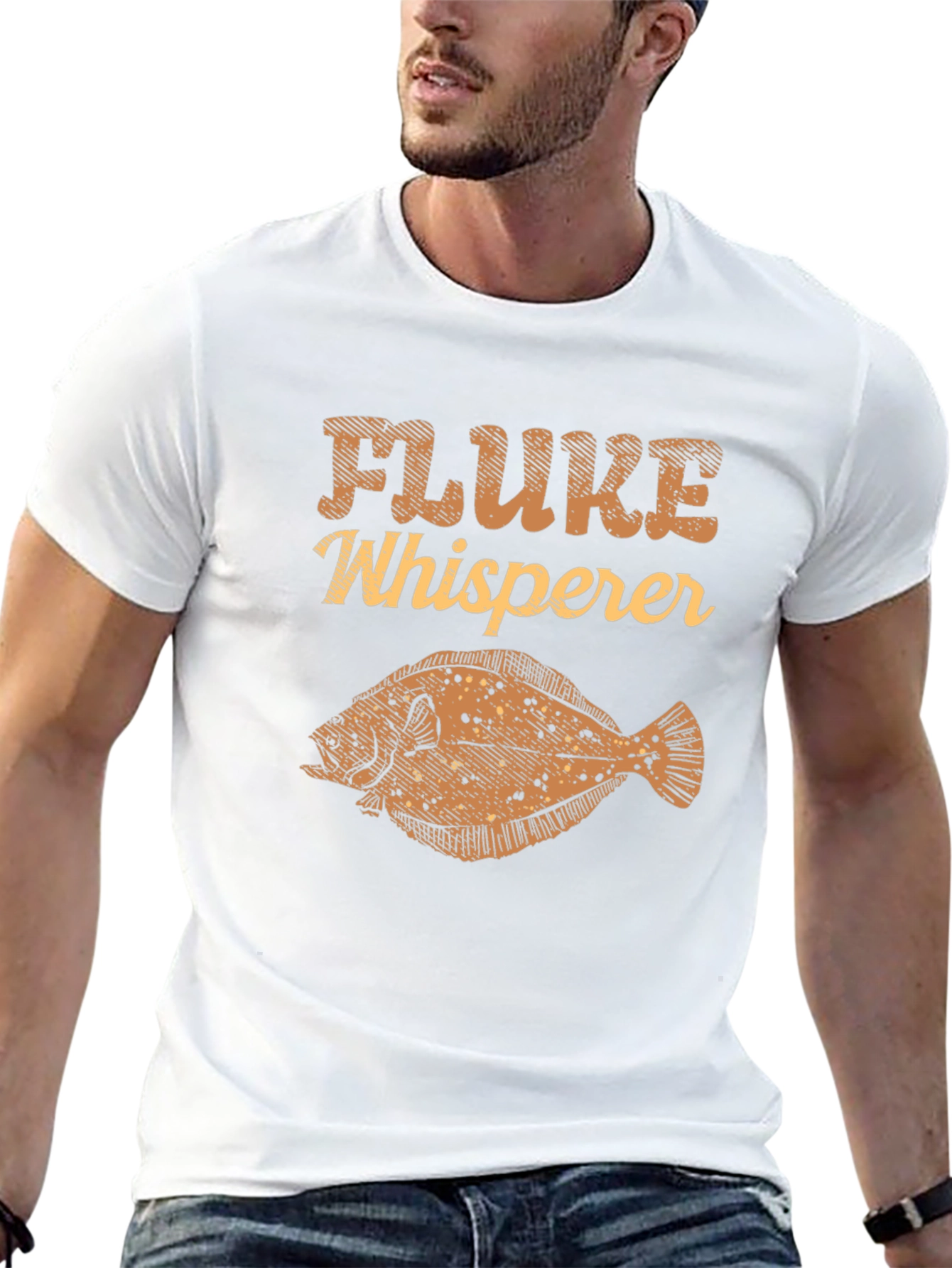 Fluke Whisperer Graphic Tee - Black Cotton T-Shirt
