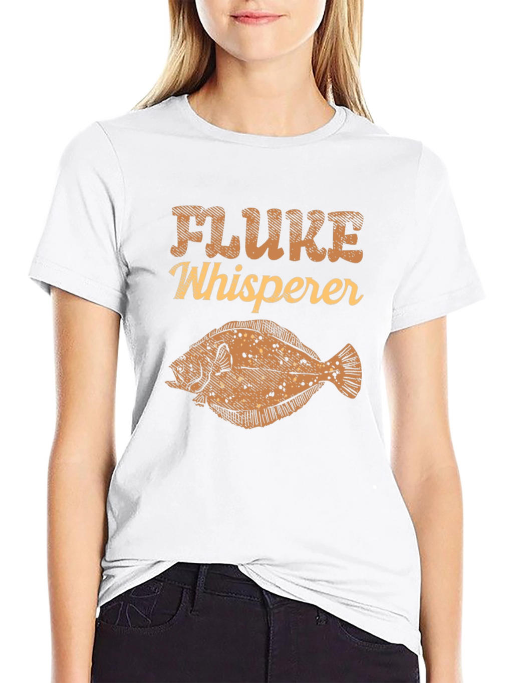 Fluke Whisperer Graphic Tee - Black Cotton T-Shirt