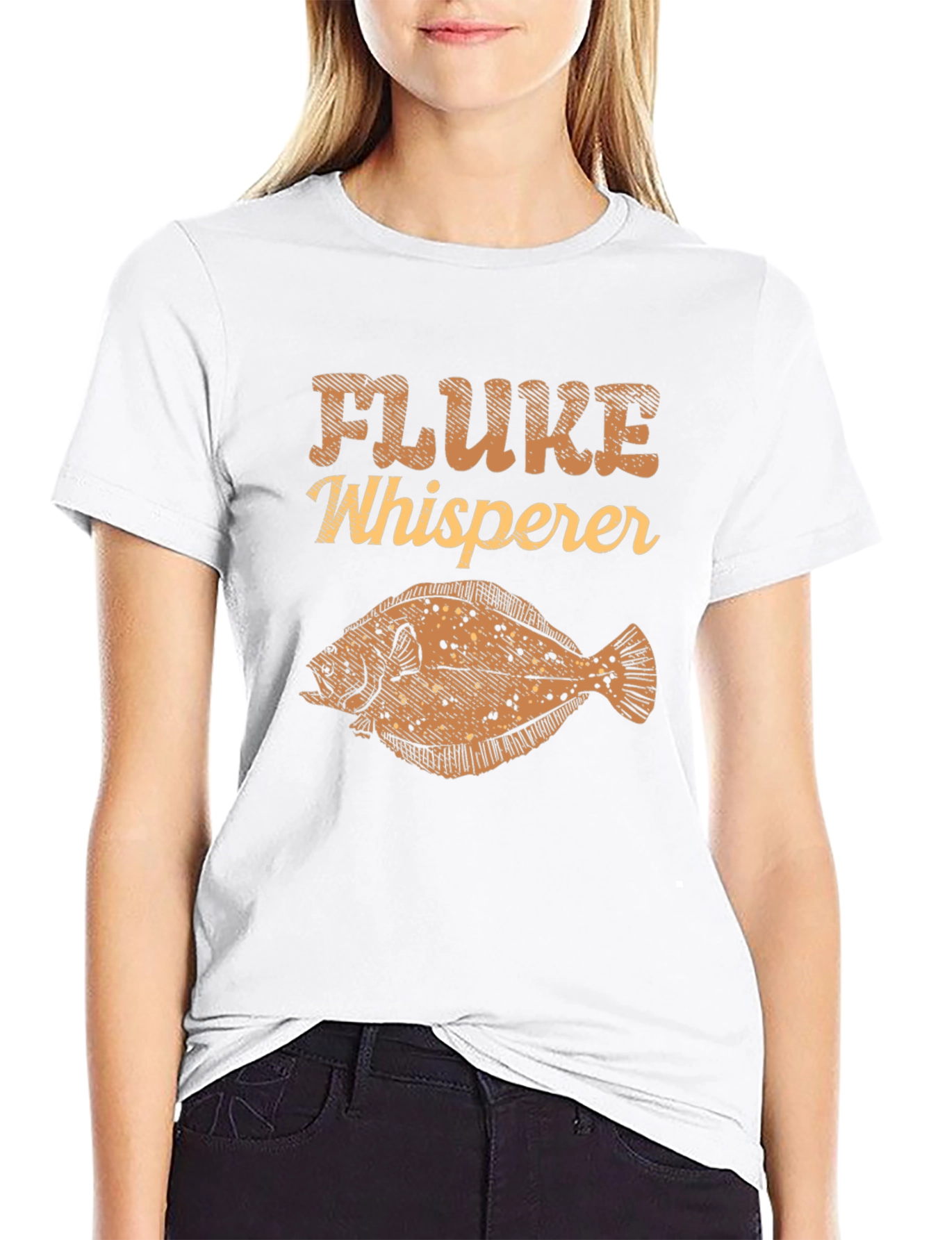 Fluke Whisperer Graphic Tee - Black Cotton T-Shirt