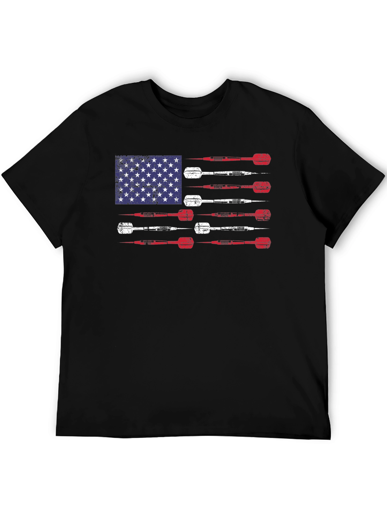 American Flag Darts T-Shirt - Patriotic Design
