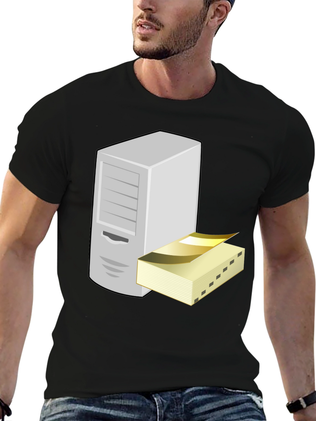 Server Stack T-Shirt - Geek Data Humor Tee