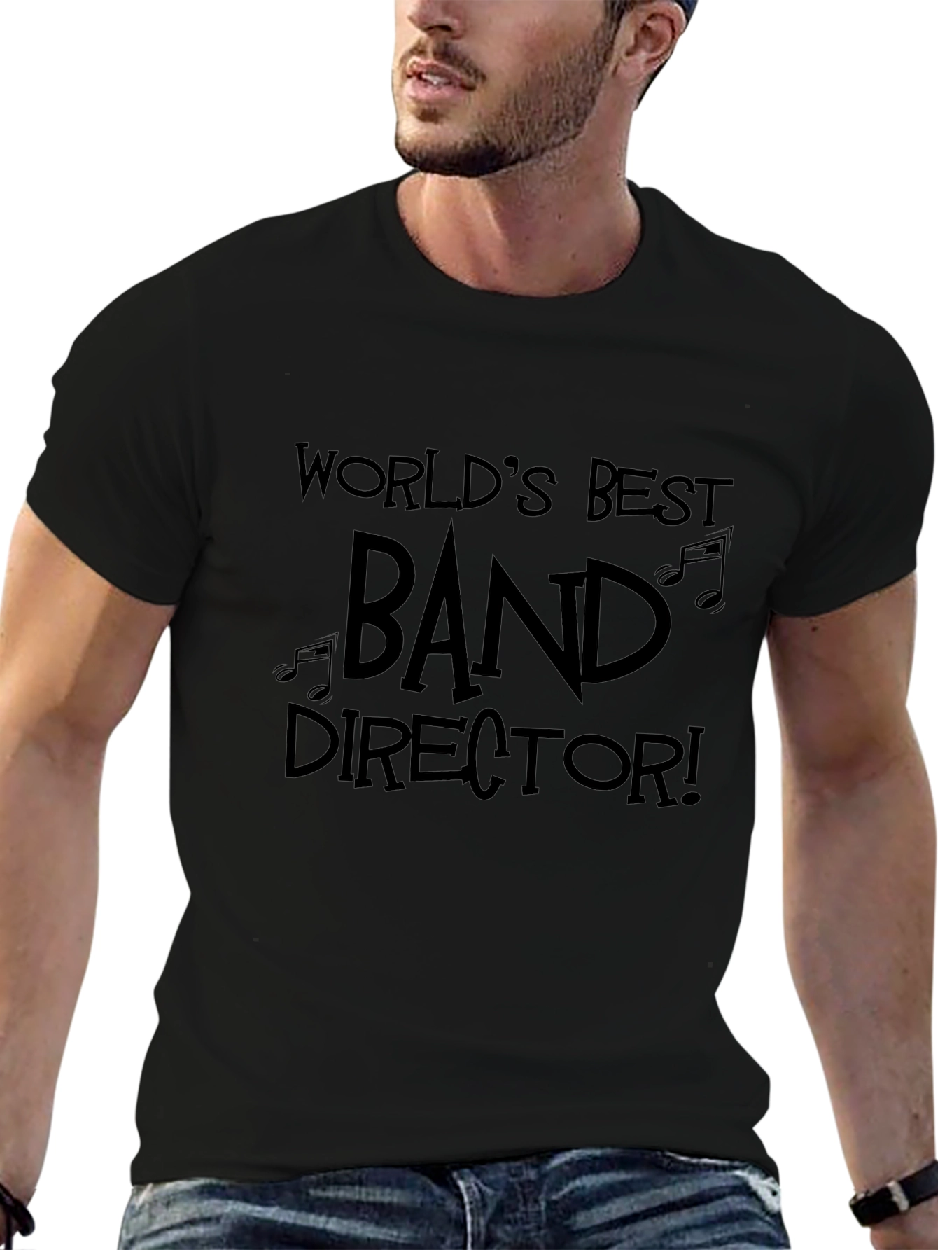 Worlds Best Band Director Black T-Shirt