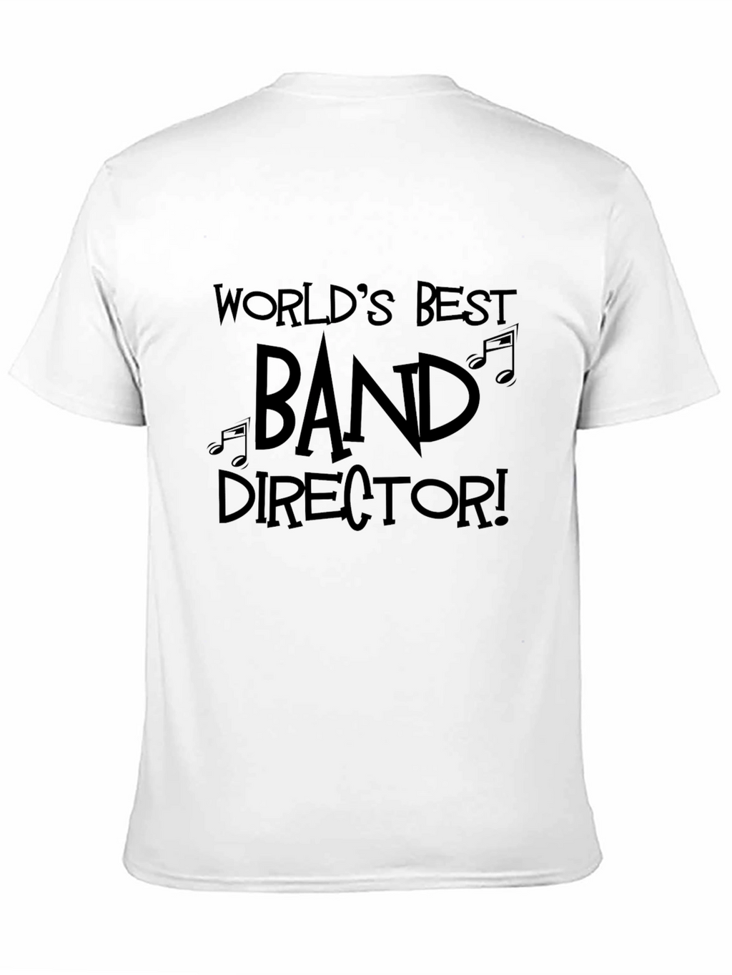 Worlds Best Band Director Black T-Shirt