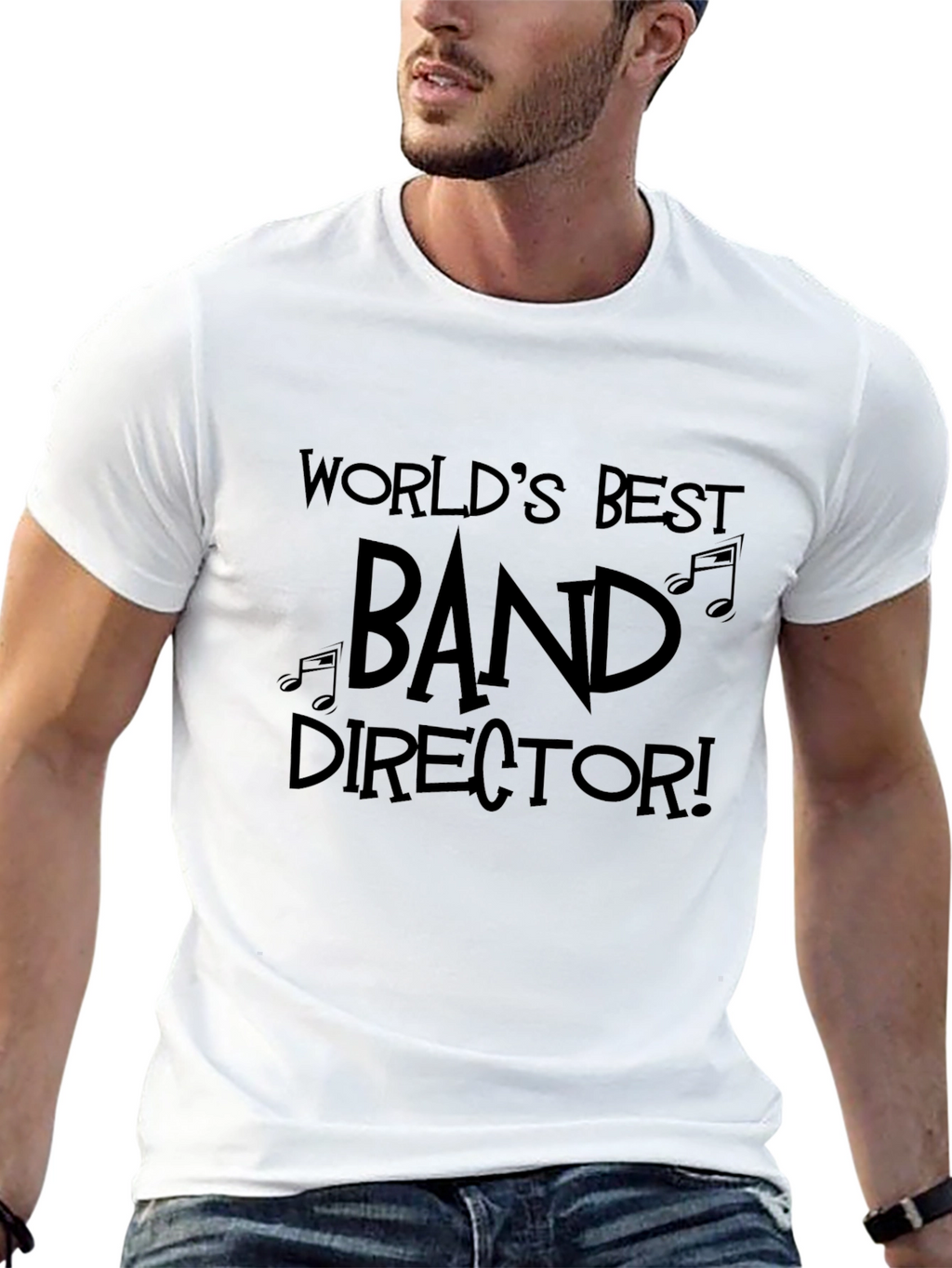 Worlds Best Band Director Black T-Shirt