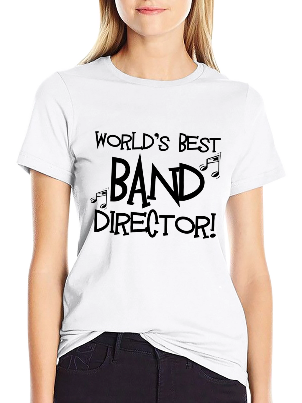 Worlds Best Band Director Black T-Shirt
