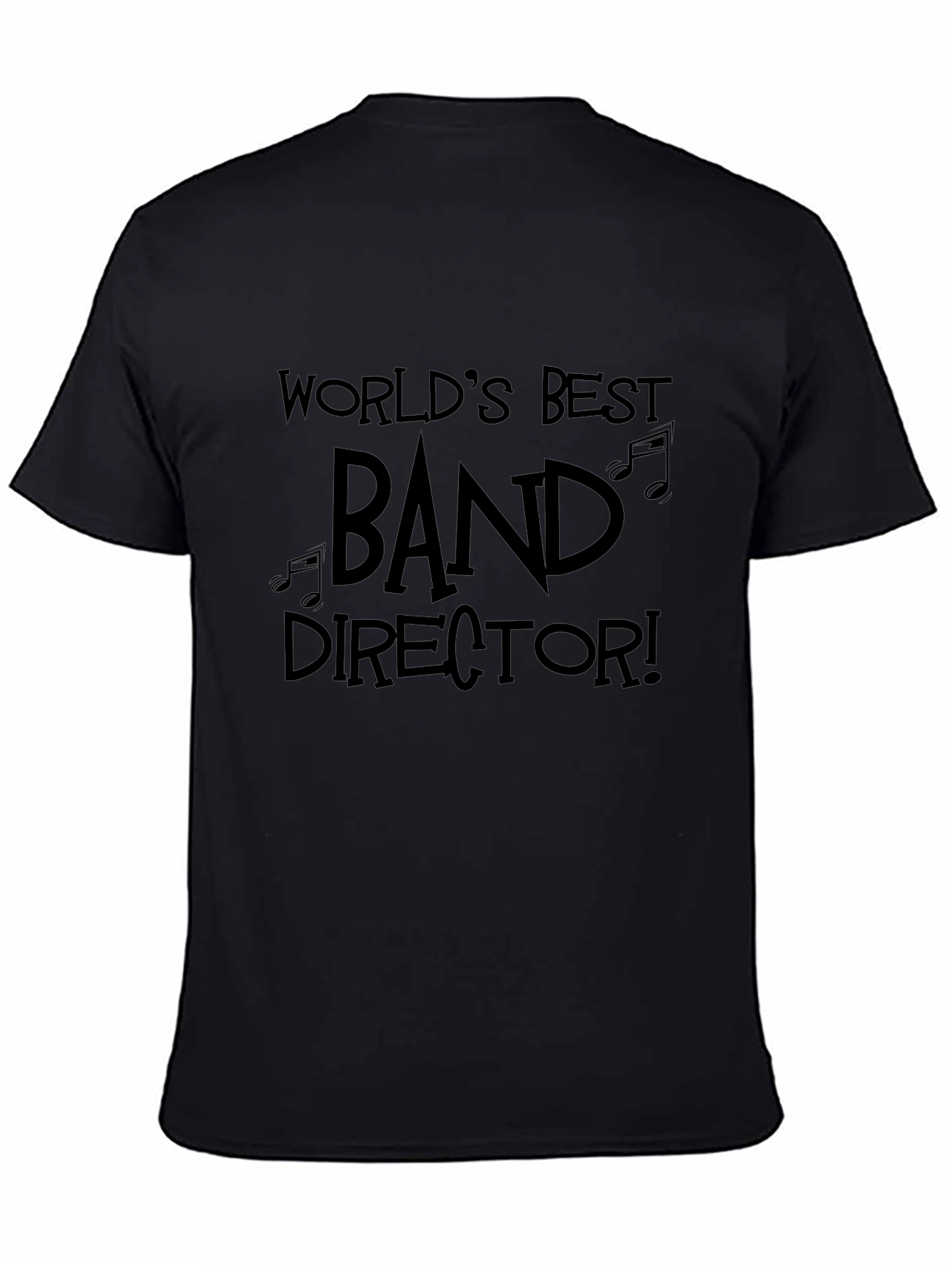 Worlds Best Band Director Black T-Shirt