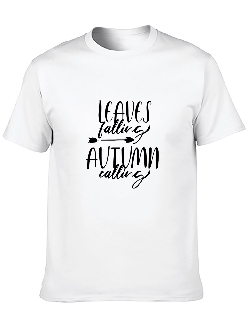 Leaves Falling Autumn Calling Graphic Tee