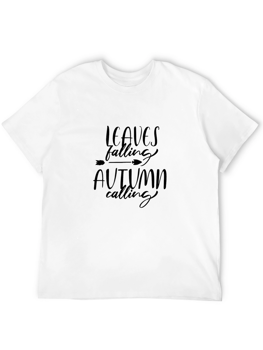 Leaves Falling Autumn Calling Graphic Tee
