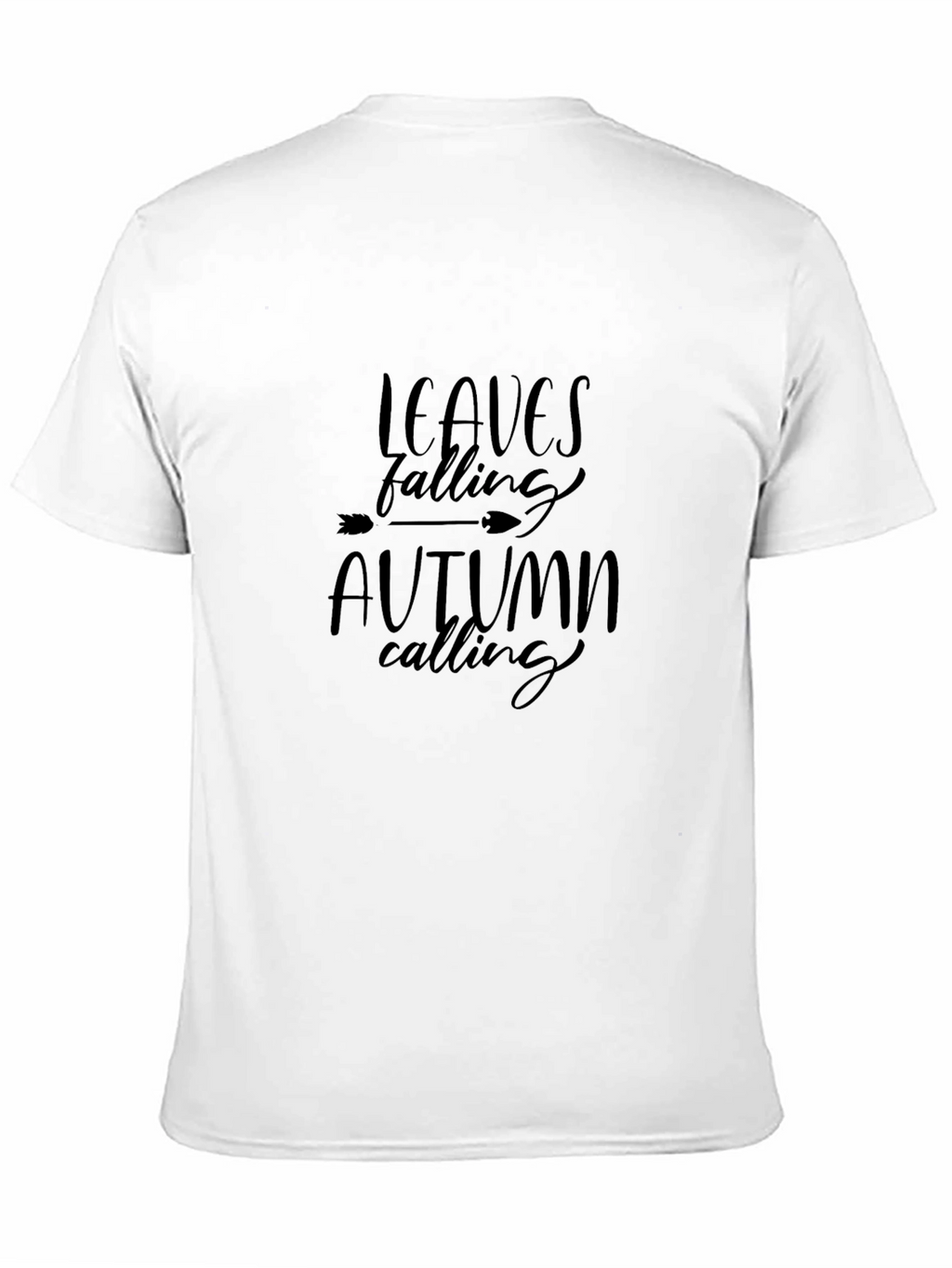 Leaves Falling Autumn Calling Graphic Tee