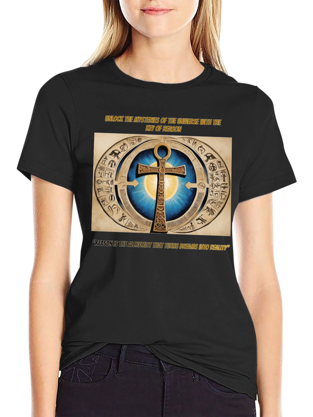 Mystical Ankh Key of Reason T-Shirt