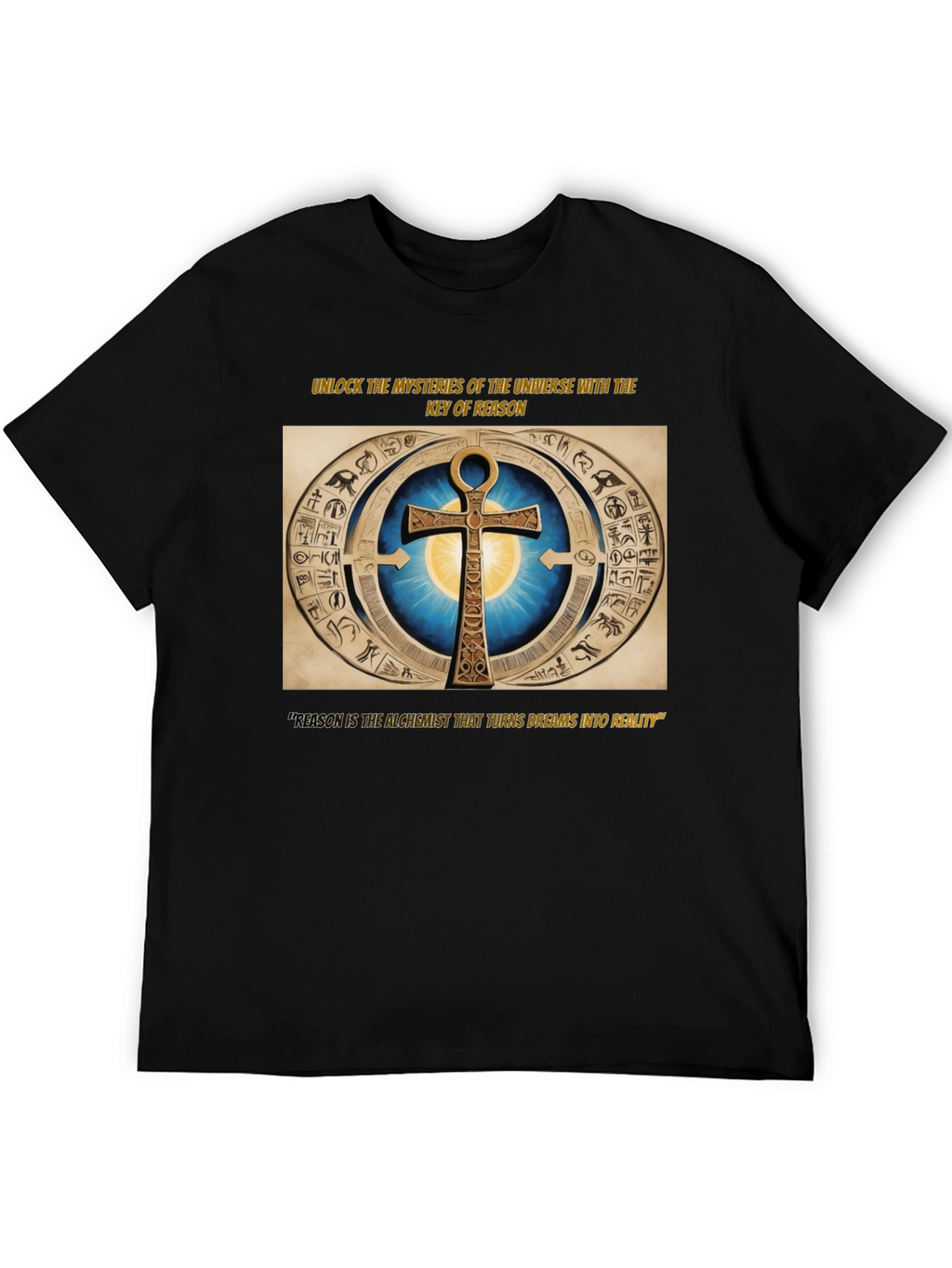 Mystical Ankh Key of Reason T-Shirt
