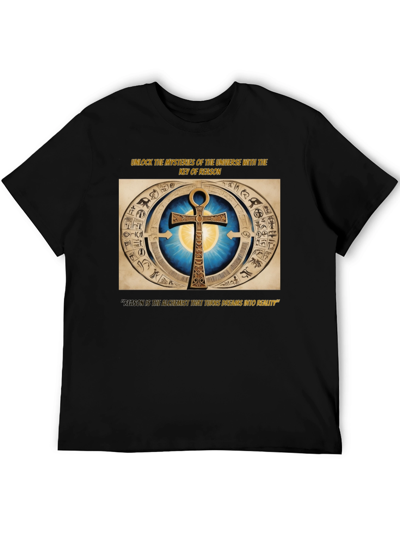 Mystical Ankh Key of Reason T-Shirt