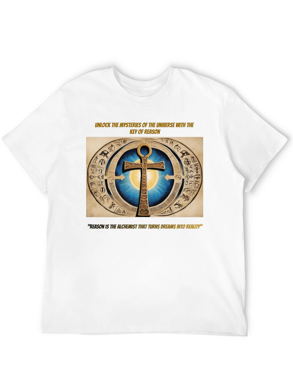Mystical Ankh Key of Reason T-Shirt