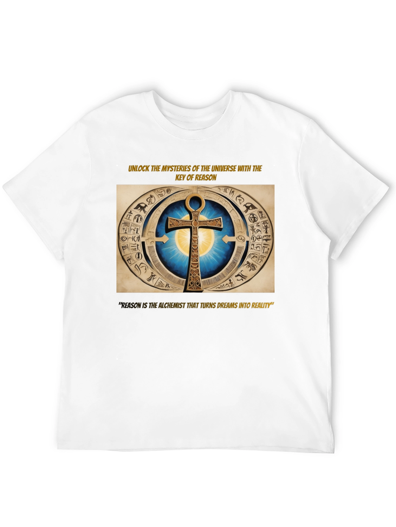 Mystical Ankh Key of Reason T-Shirt