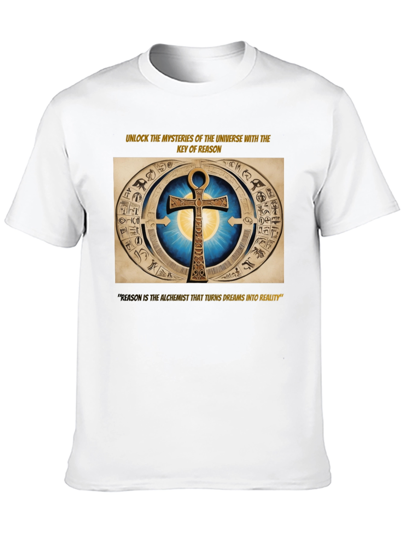 Mystical Ankh Key of Reason T-Shirt