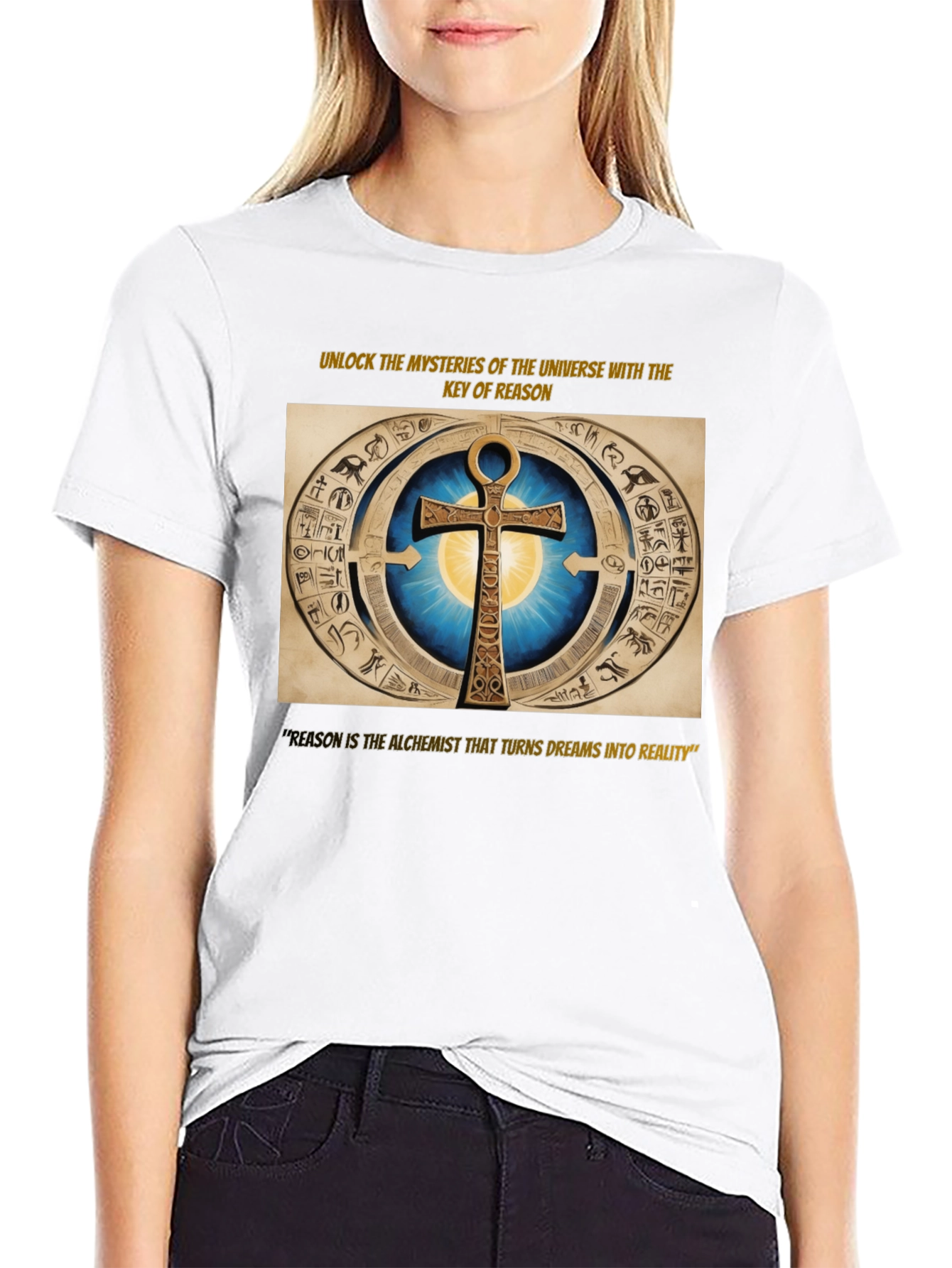Mystical Ankh Key of Reason T-Shirt