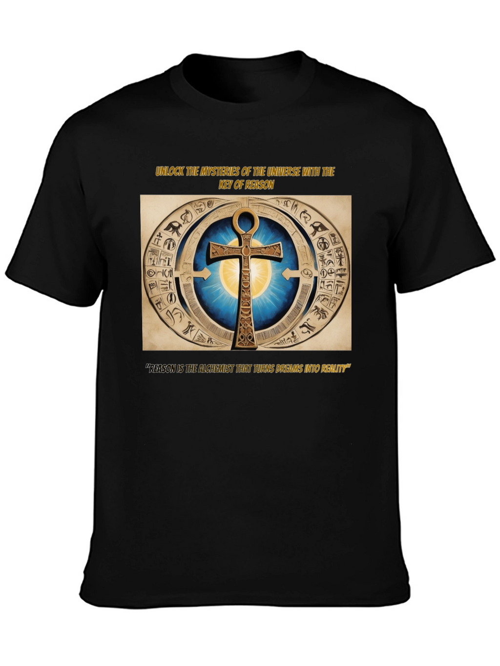 Mystical Ankh Key of Reason T-Shirt