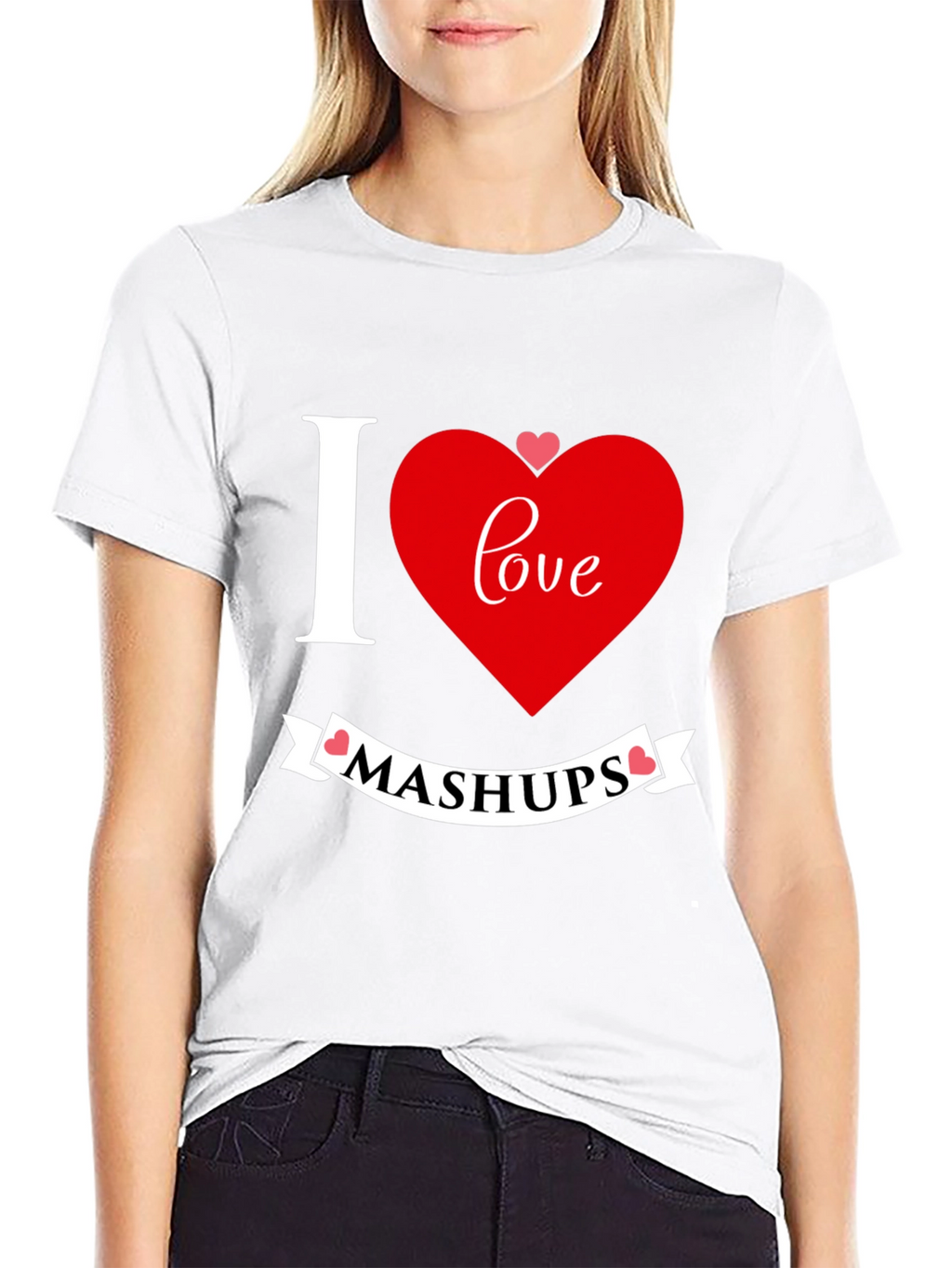 I Love Mashups Graphic T-Shirt