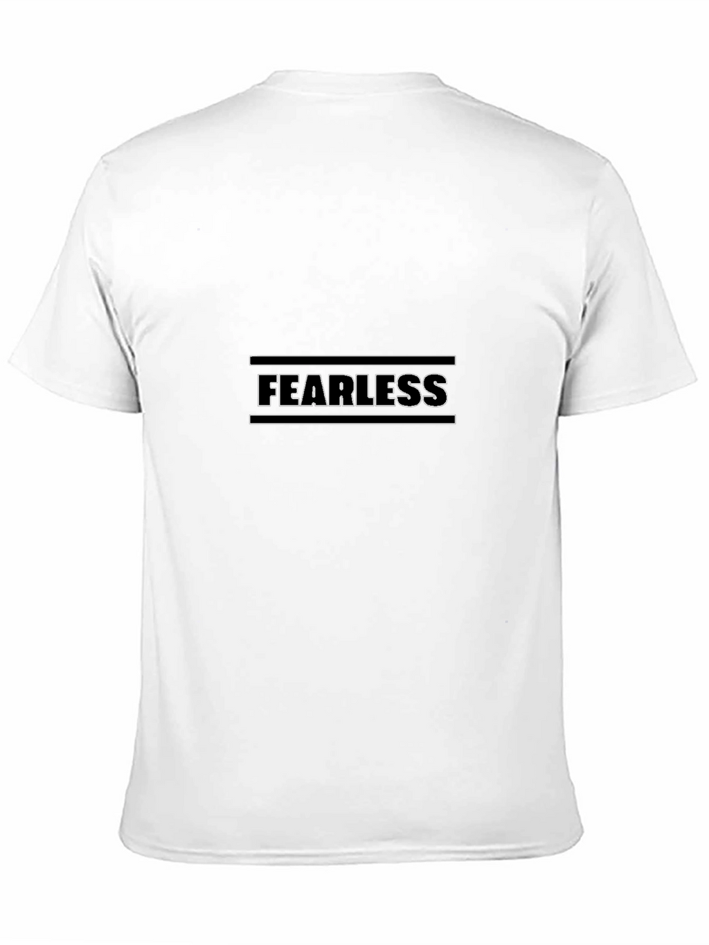 Fearless Black Graphic Tee