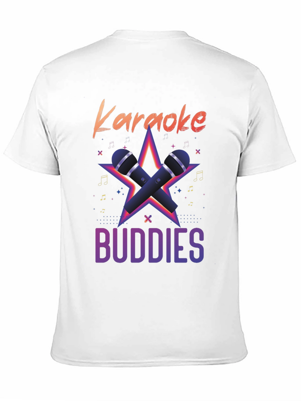 Karaoke Buddies Graphic Tee - Black
