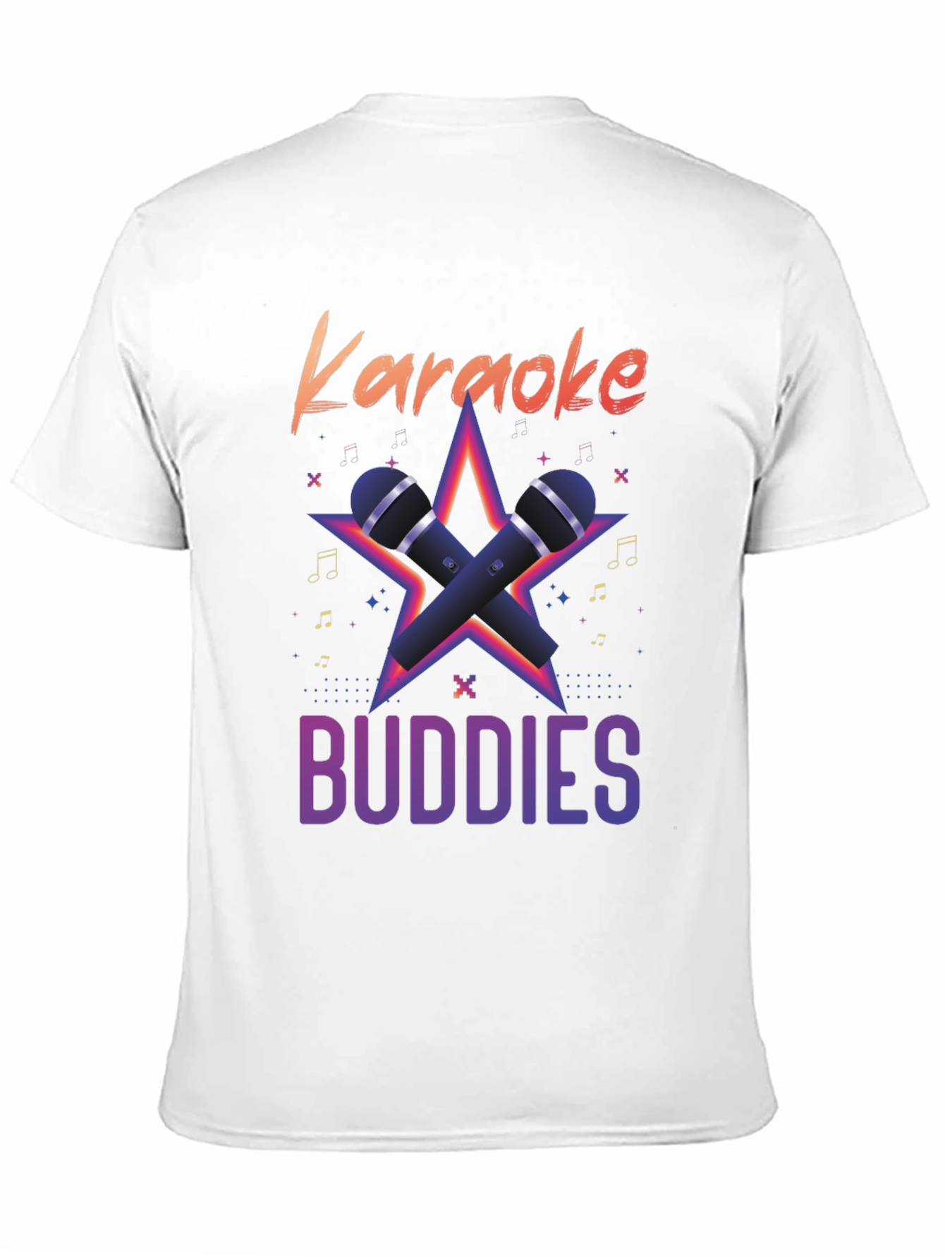 Karaoke Buddies Graphic Tee - Black