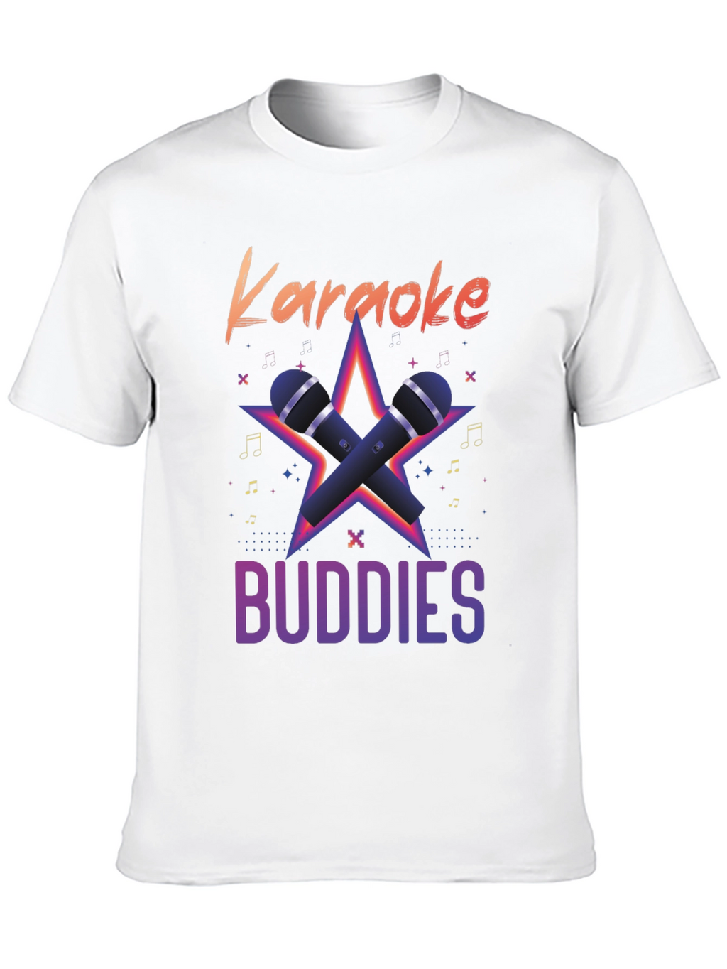 Karaoke Buddies Graphic Tee - Black
